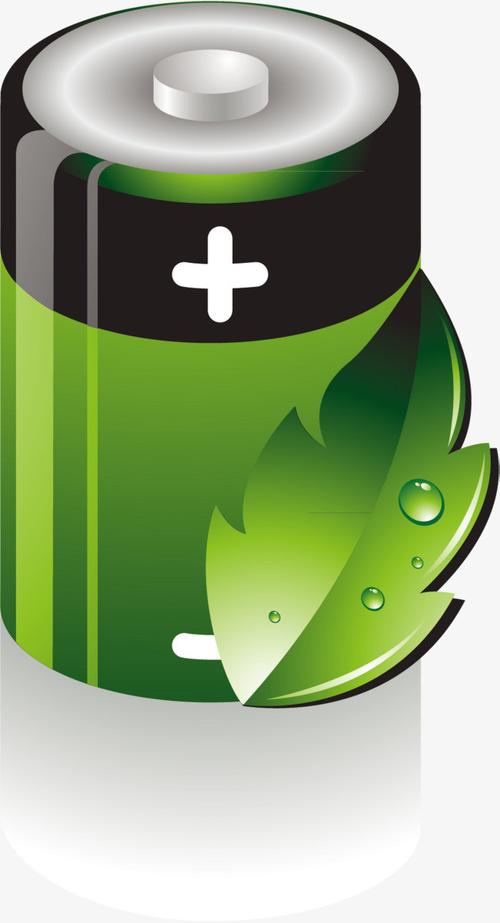 绿色电池素材图片